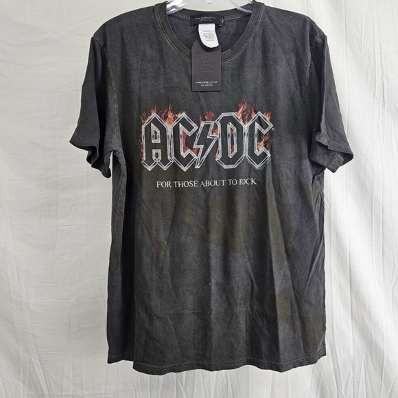 AC/DC Other - Junk Food Clothing ACDC Black Graphic T-Shirt